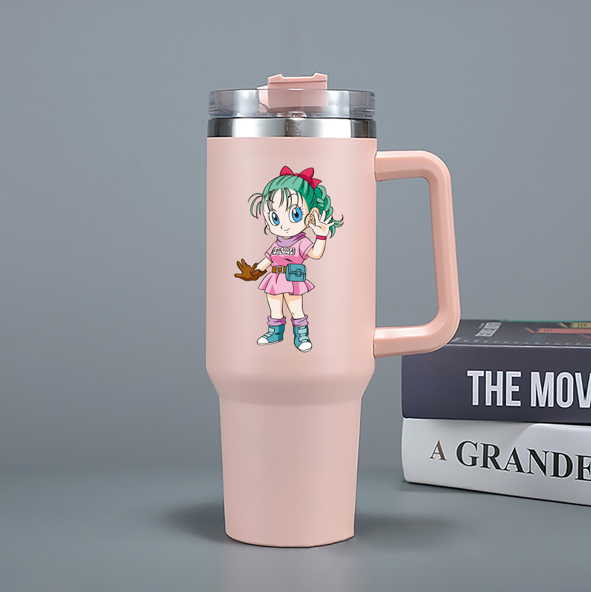 （画像用） ドラゴンボール ブルマ DRAGON BALL Bulma 1200mL車用タンブラー（カラープリント）